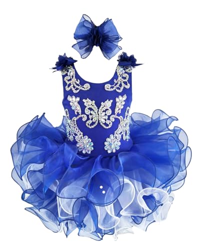 Jenniferwu G070A Infant Toddler Baby Newborn Little Girl's Pageant Party Birthday Dress