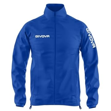 Givova Rain Jacket Wind Azzurro/Bianco 2XL Blau/Weiss, Hellblau, Herren