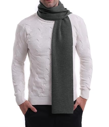 Men's 100% Merino Wool Winter Scarf