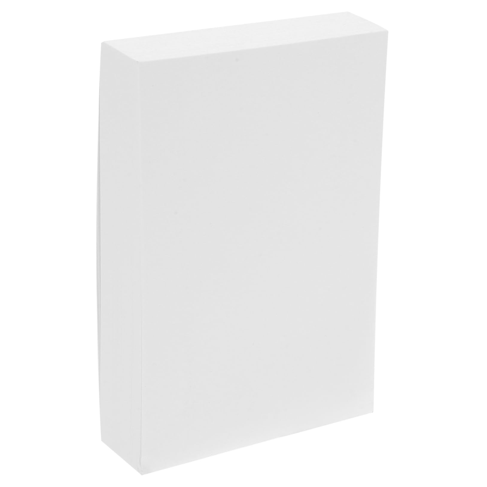 STOBOK 空白のスクラッチパッド 筆記用紙 スクラッチペーパー ミニリーガルパッド 印刷可能な和紙 小さなノートパッド 小さな紙パッド メモ用紙 メモ帳バルク 教師のメモ帳 論文 白い