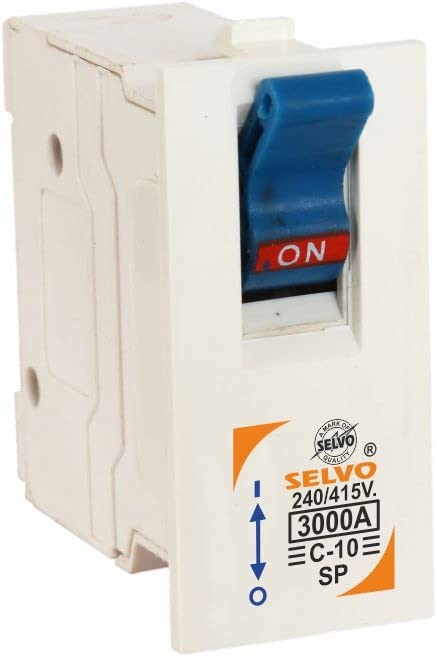 SELVO C-10A Single Pole Modular Mounted Mini MCB (Pack of 3)-image-27