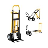【Múltiples Ocasiones Adecuadas】Ideal para almacén, garaje, cuarto de herramientas y mudanzas en casa, esta carretilla multiuso simplifica diversas tareas, siendo un valioso complemento para tu trabajo y actividades diarias.