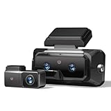 【業界初 望遠＋広角 全方位3カメラ録画】 AKEEYO EYES 2K ドライブレコーダー 前後3カメラ STARVIS 2搭載 音声コマンド ADAS＋BSD運転支援機能 GPS内蔵 HDR対応 小型 超強暗視 24時間駐車監視 Gセンサー 緊急録画 APP対応 技適認証済 LED信号対応 ノイズ対策 日本語説明書