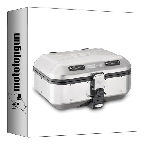 Givi DLM30A Trekker Dolomiti top case aluminium étanche Monokey avec fixations Kawasaki Z1000SX