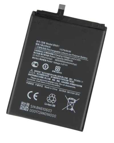 Image of Original Battery BN61 Compatible for Xiaomi Poco X3 Without NFC (NOT FITS for Poco X3 NFC) [1 Year Replacement Warranty]