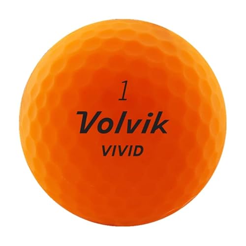2022年 Volvik(ボルビック)ゴルフボール VIVID 22 オレンジ 1ダース(12個入) 2枚目