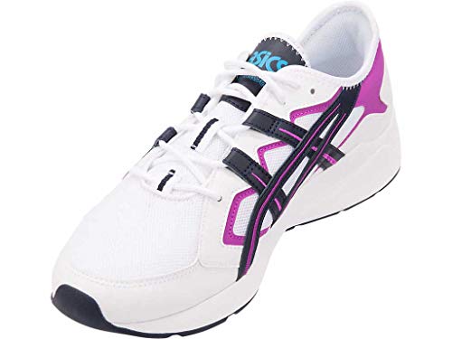 Asics Gel Kayano 5.1 Hombre Zapatillas Deportivas Cordones Blanco/Midnight Navy/Purple EUR 44