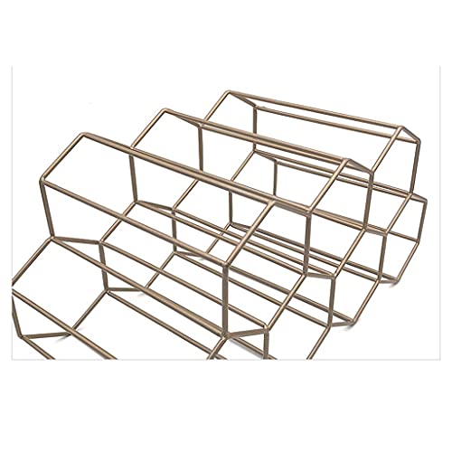 Soporte para botellas de vino Freestanding para 7 botellas miniatura 7