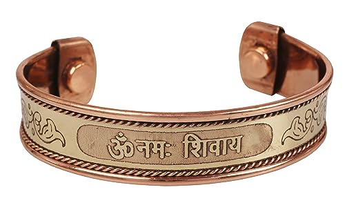 Bracelet indien en cuivre pour guérison des chakras et équilibre spirituel au quotidien