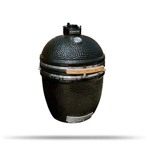 Coyote Asado Built-In Ceramic Cooker- Smoker and Grill - C1CHCS