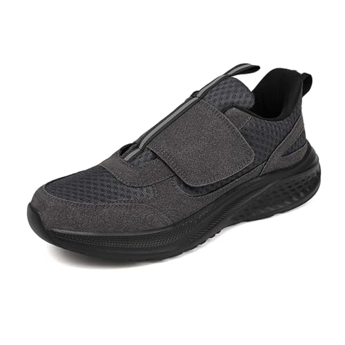 Zapatillas Hombre Vestir Zapatillas Hombre Ancho Especial Zapatos sin Cordones Deportivas Transpirables para Cómodas Caminatas Ligeras con Soporte Diario Casual Padel Shoes Men Negocio