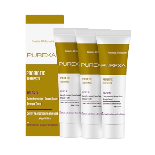 Image of Probiotic Toothpaste Pack of 3 (100g Each) | Anti-Cavity Fluoride Toothpaste for Healthy Gums & Stronger Teeth | Chemical-Free | Advanced Oral Care