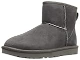 ugg mini damen-stiefel“ UGG Damen Classic Mini II Stiefeletten, Grau (GREY), 38 EU