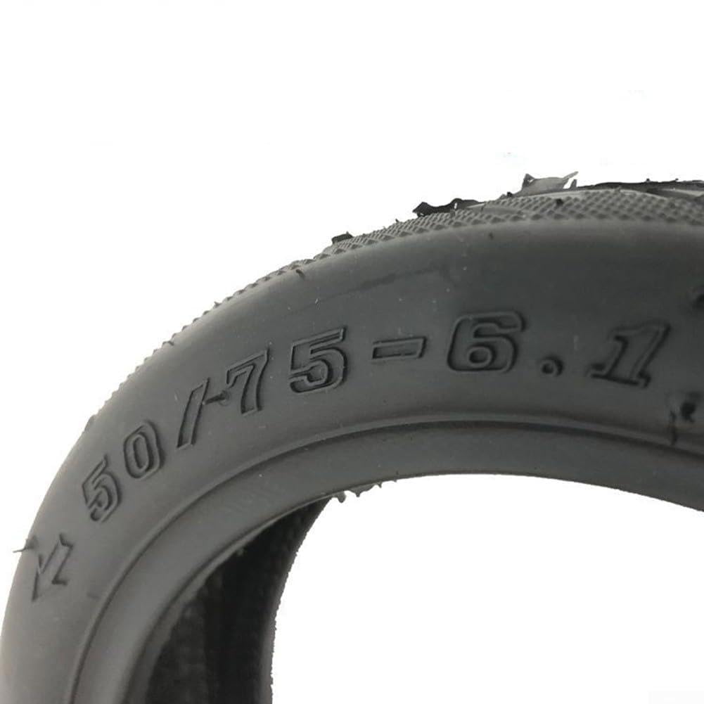 Gdfnmogo 8.5 Inch (50/75-6.1) Tubeless Rubber Tire for Electric Scooter — 8.5" x 2" Vacuum Tire, Black, 350g, Compatible with Most 6.1-inch Hub Scooters