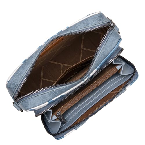 Image of Wrangler Crossbody Bag for Women Western Cowgirl Crossbody Purses with Guitar Strap