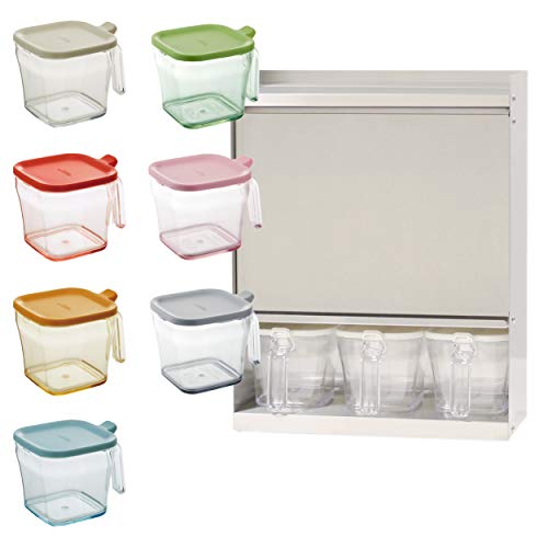 スパイスラック ステンレス ポットの色が選べる リベラリスタクックポットPLUS 専用ラック ポット3個 おしゃれスリム棚