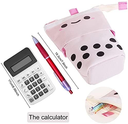 Astuccio Simpatico Astuccio Flessibile per matite/Penne Materiale Scolastico di qualità in Tessuto Scuola Simpatico portamatite Borsa per matite Regalo di cancelleria Portatile