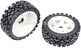 Hockus Accessories 1/5 rc Racing car Parts, Front All Terrain Wheels Set fit HPI Rovan 5B