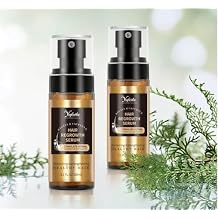 Hair Growth Spray for Hair & Beard for Stronger, Hair Loss, Hair Regrowth, Natural Thickening DHT Blocking with Caffeine, Niacinamide for Frizzy and Dry Damaged Hair Unisex 2 Oz/60ml