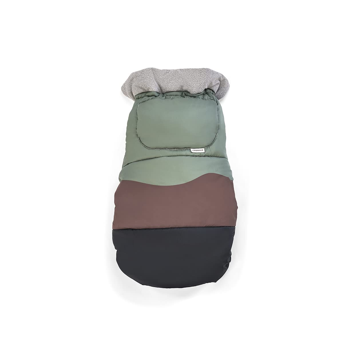 Croozer, Croozer Fußsack, Schlafsack, Schwarz, Unisex-Adult