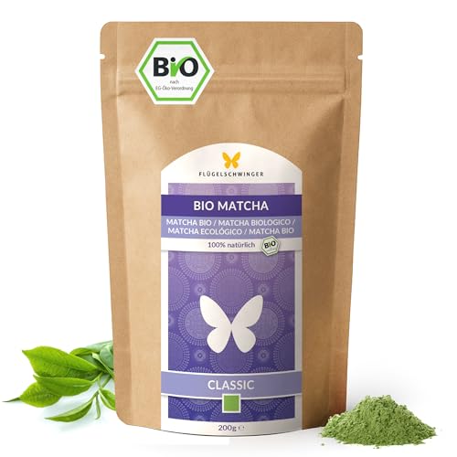 200 g de matcha CLASSIC BIO, 100% té matcha sin aditivos