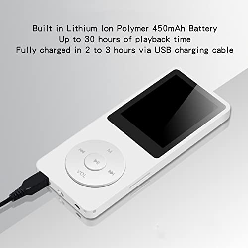 Lecteur MP3 de 8 Go blanc compact anti-distraction pour déconnecter sereinement - 2