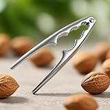 MmmLucipor® Nussknacker, Walnüsse Nussöffner, Hochwertiger Nuss-Knacker, Edelstahl Hummercracker für Jede Nussschale, Haselnussknacker aus Edelstahl, Multifunktionale Langlebiges Nussöffnerwerkzeug