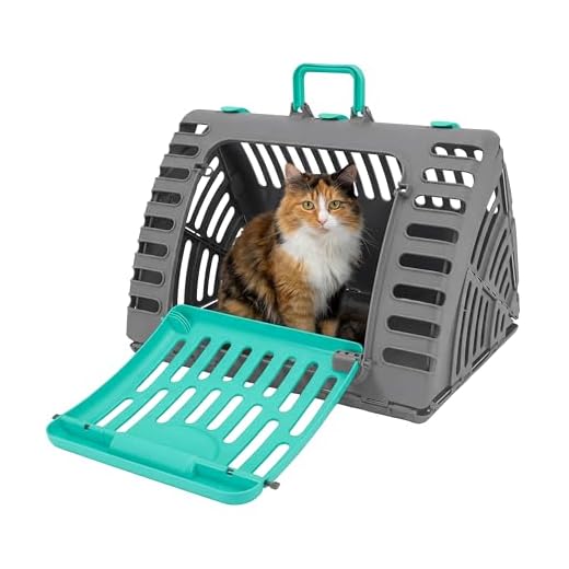 SPORT PET Designs Foldable Travel Cat Carrier