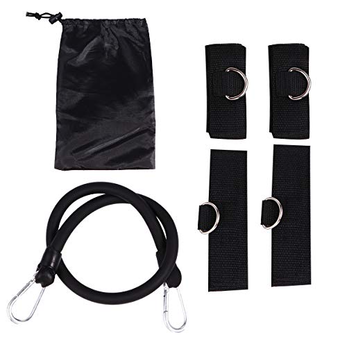 Abaodam Corda de puxar, corda de puxar, voleibol, correia, acessórios para academia