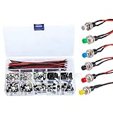 DIY Welding 7mm Mini Momentary Push Button Switch 1A 250V AC Normal Open ON/Off 2 Pin SPST Self Reset Round Switch with 15cm Soft Silicone Wires