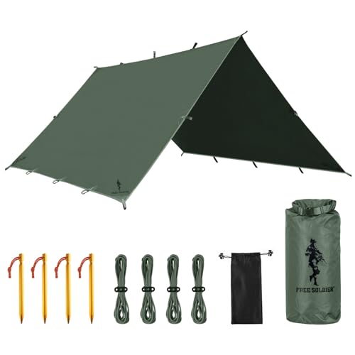 FREE SOLDIER Waterproof Multifunctional Rain Tarp