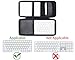 inDomit Hard Case Compatible with Apple Magic Keyboard + Magic Trackpad + Apple Magic Mouse