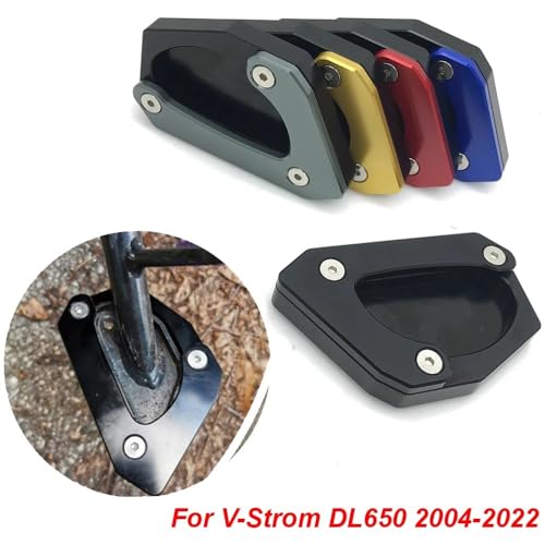 Plaque support béquille premium pour moto V-Strom DL650 de rechange