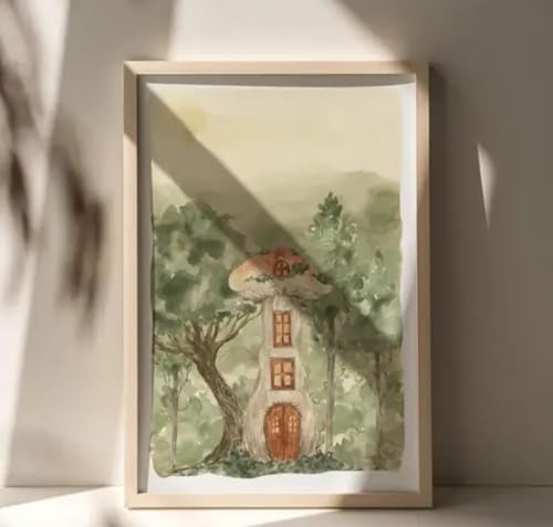 Peinture acrylique à suspendre au mur de votre chambre parentale