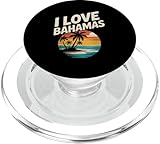 Photo Gallery i love bahamas retro tramonto vibes popsockets popgrip per magsafe Photo Gallery i love bahamas retro tramonto vibes popsockets popgrip per magsafe
