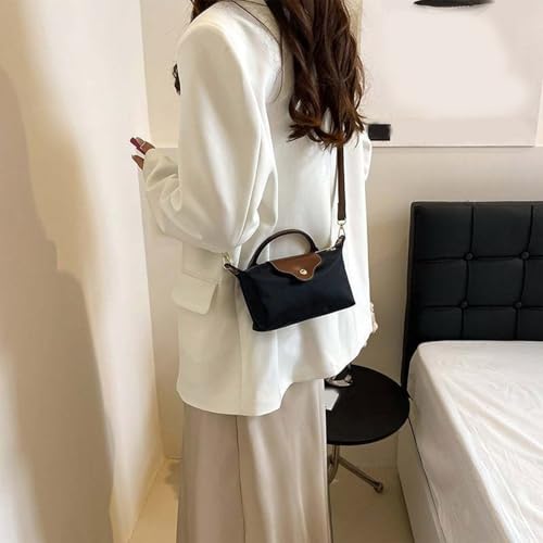 Color Block Purse - Solid Tone Handbag, Trendy Shoulder Tote | Casual Lightweight crossbodys Purse, Waterproof Square Bag3