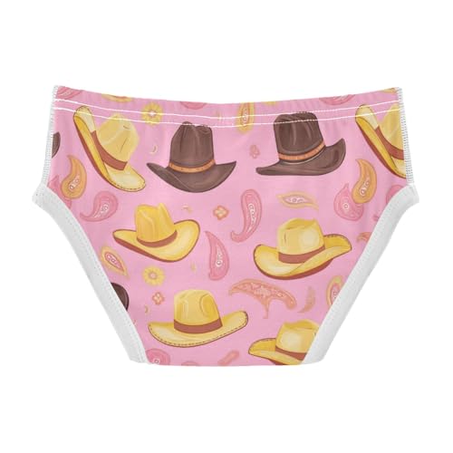 Wusikd Cowboy Hats Boys' Underwear Cotton Boys Briefs Soft Toddler Underwear 2T2