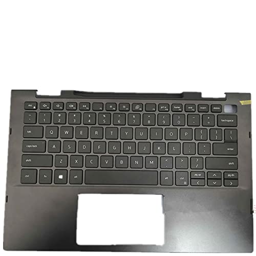 Clavier Dell Inspiron 7306 QWERTY US avec coque supérieure noire pièce 0P0DDV