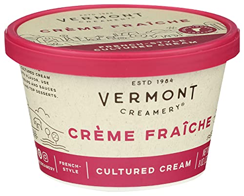 Vermont Creamery, Crème Fraîche, 8 Oz #TOP4