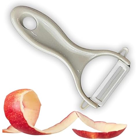 PARENCE Fruit and Vegetable Peeler with Ceramic Blade Cover