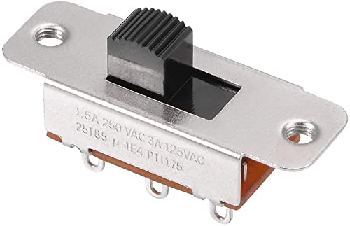XYWHPGV 2 Position SPDT PCB Panel Slide Switch with 6 Terminals On/Off 3A / 125V 1.5A / 250V AC(d87c9 9d2be 9342a 64ddc 2ce6e 813f2