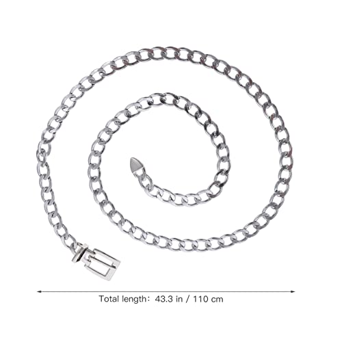 NOLITOY Punk Waist Chain Belt for Men and Women Durable Trousers Accessories for Parties and Cosplay Link Design2