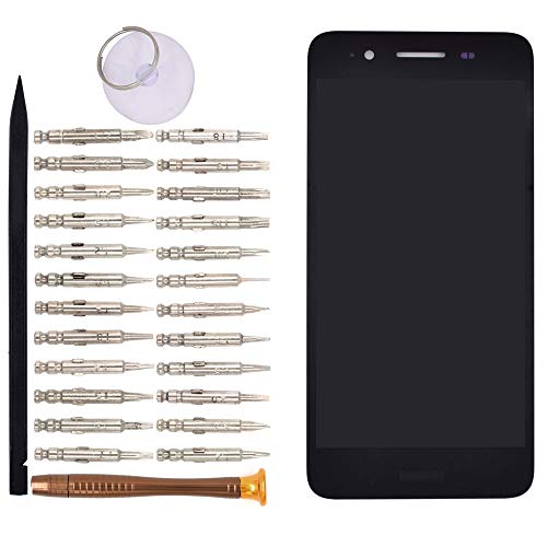 Image of LCD Screen Display Digitizer Touch Panel Without Frame Screen Replacement for Huawei Enjoy 5s Huawei GR3(Black)