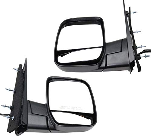 Kool Vue Set of 2 Mirror Compatible with 2002 Ford E-150 Econoline, 2002 E-150 Econoline Club Wagon, 2002 E-250 Econoline & 2002 E-350 Econoline Club Wagon Driver and Passenger Side