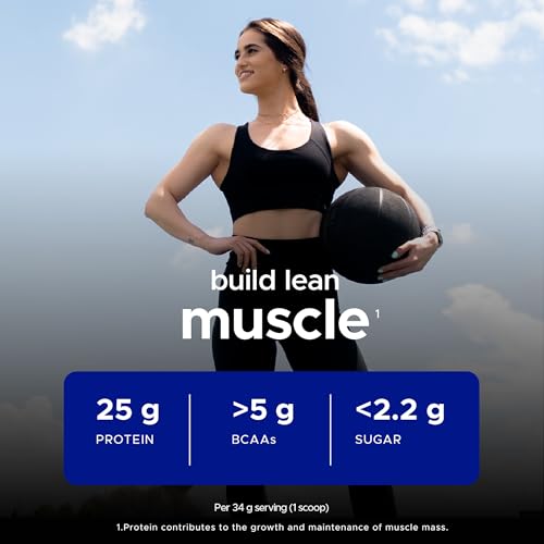 USN Blue Lab Whey Protein Powder, Vanilla Flavour - 476g (14 Servings), Premium Whey Isolate Protein Dietary Supplement, Post Workout Lean Muscle Growth BCAA Amino Acids Powder - Image 4