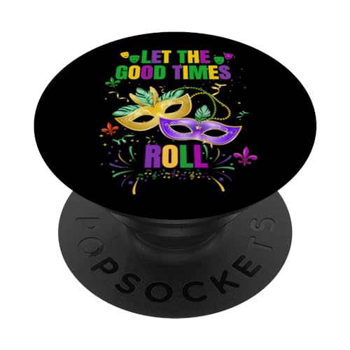 Mardi Gras Let The Good Times Roll Parade Incontro di gruppo PopSockets PopGrip Intercambiabile