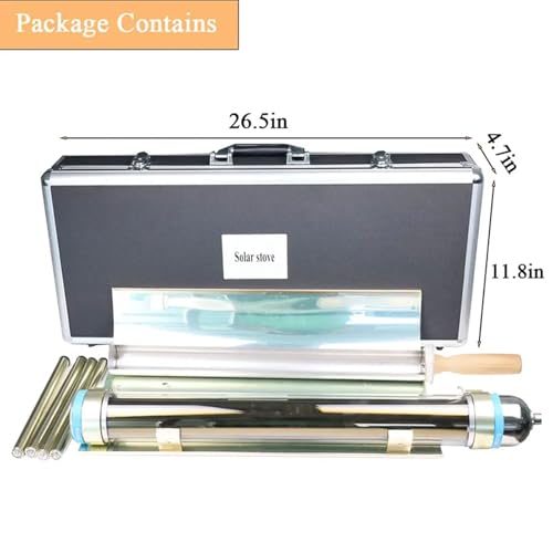 Gril solaire portable 1,5L : cuisson écologique sans feu de 150 à 290°C - 6