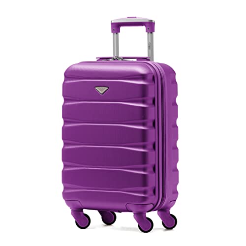 Flight Knight ABS 3 Tailles Valise Legere Compatible avec Air France, Hop! easyJet, RyanAir Et Bien...