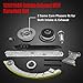 2.4 Timing Chain Kit w/Water Pump for Chevy Equinox Malibu for GMC Terrain 2011-2017,for Buick Regal Lacrosse Verano 2.2 2.4L Ecotec Timing Set w/VCT Selenoid Actuator Gear 9-4201S 12621505 90537632