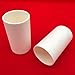 99.5% Alumina Cylindrical Crucible, 800ml, High-Temperature Corundum Crucible for Industrial Applications(80x200mm)
